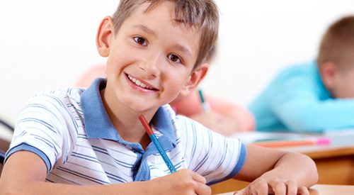 Writewiz student learning handwriting skills